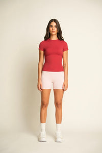 CONTOUR TEE ROUGE