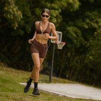 V-SCULPT SHORTS MOCCA