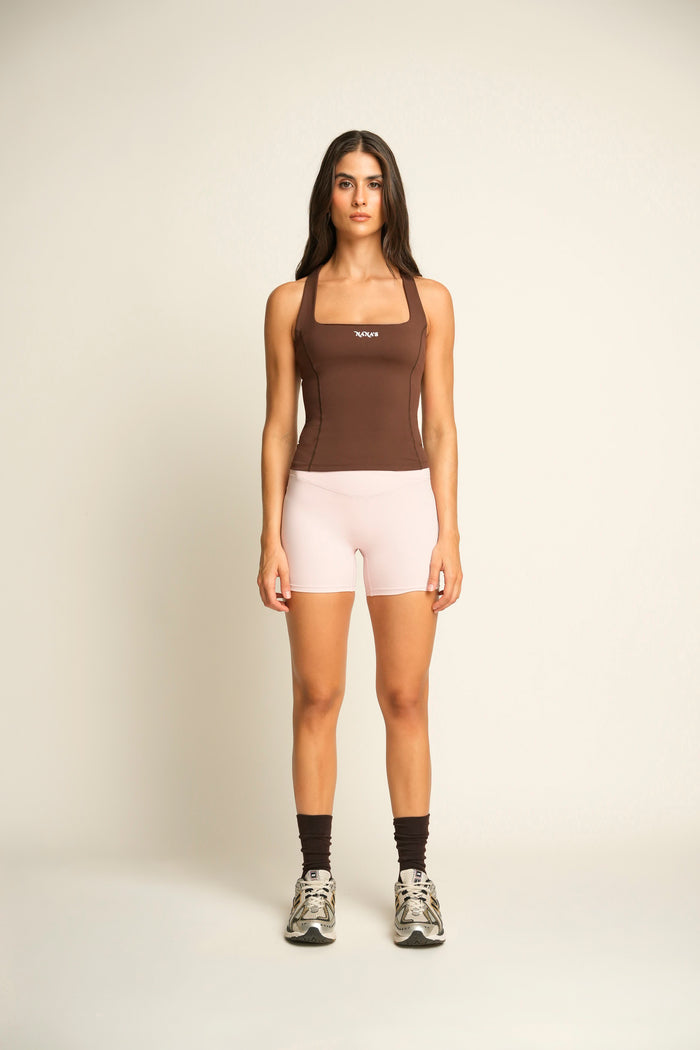 OFF-DUTY TOP MOCCA