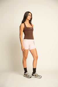 OFF-DUTY TOP MOCCA
