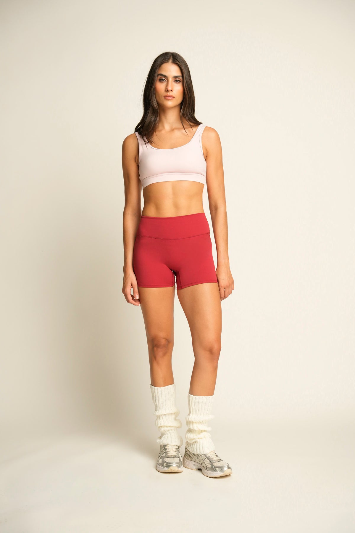 SCULPT ME SHORTS ROUGE