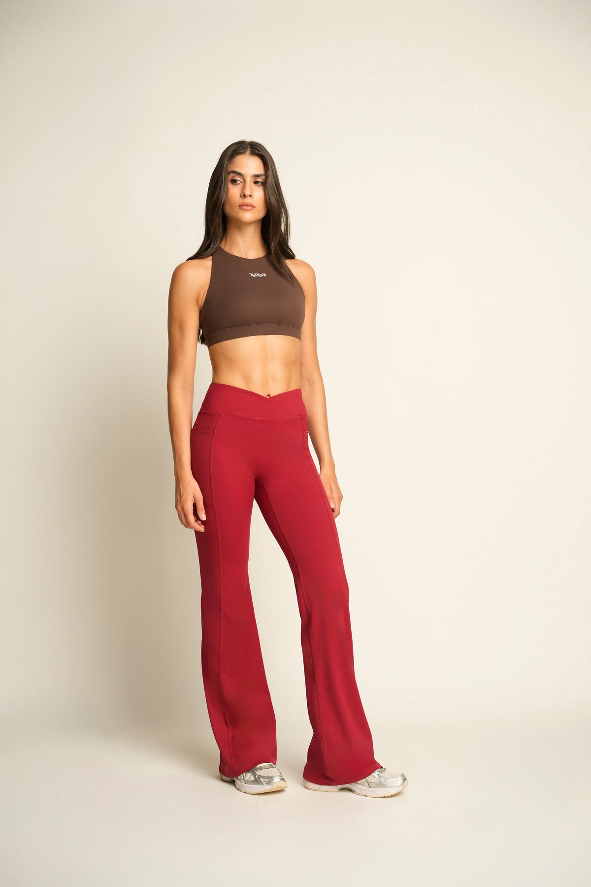 V-SCULPT PANTS RED CHERRY