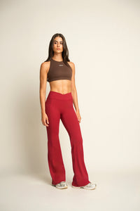 V-SCULPT PANTS RED CHERRY