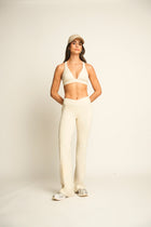 V-SCULPT PANTS IVORY