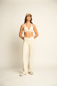 V-SCULPT PANTS IVORY