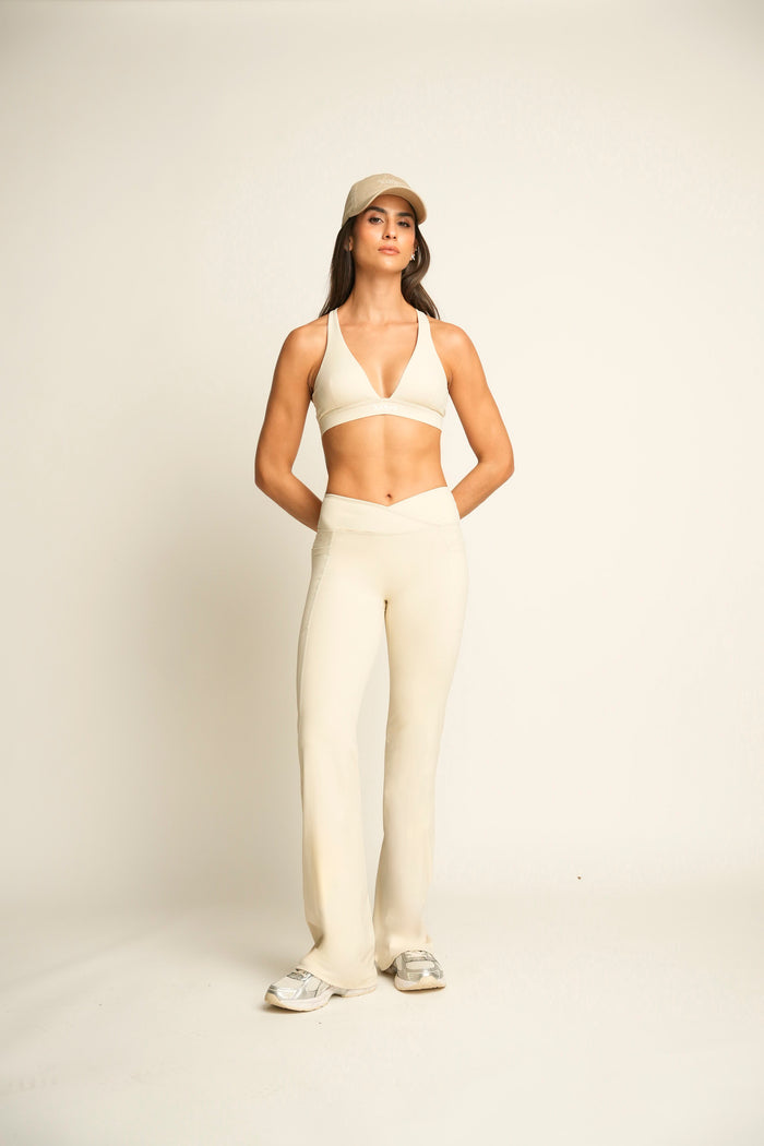 V-SCULPT PANTS IVORY