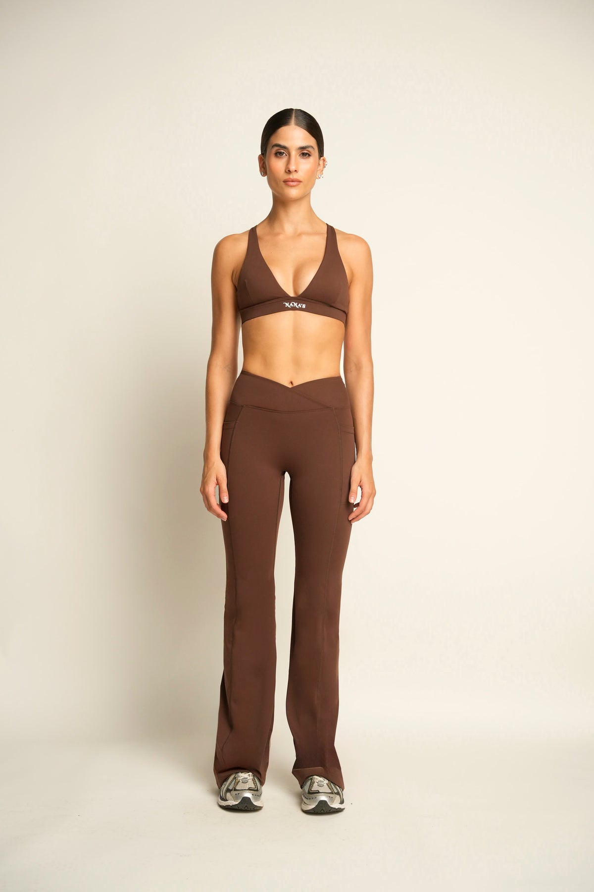 V-SCULPT PANTS MOCCA