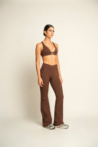 V-SCULPT PANTS MOCCA