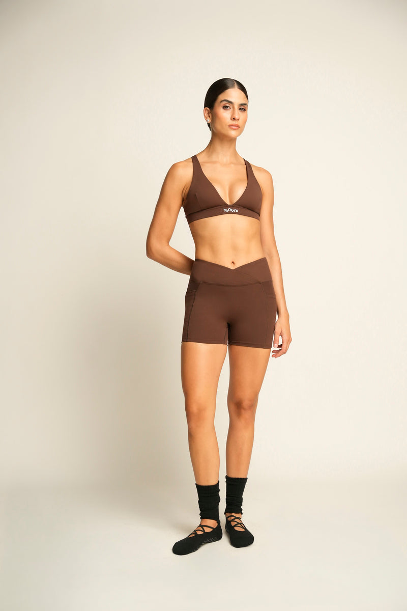 V-SCULPT SHORTS MOCCA