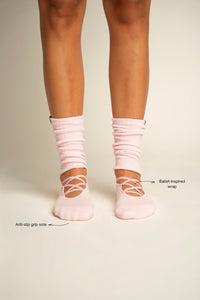 GRIP ME SOCKS PINK